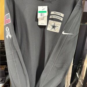 Nike Men's Black Salute to Service Long Sleeve Tee